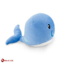 Promotion personnalisée de beaux jouets à la baleine en peluche